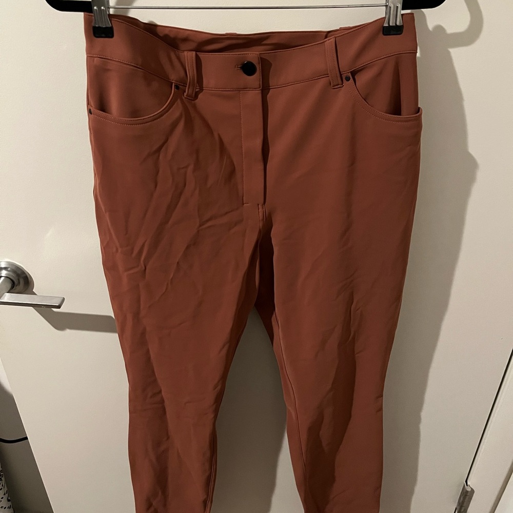 City Sleek Slim-Fit 5 Pocket High-Rise Pant
